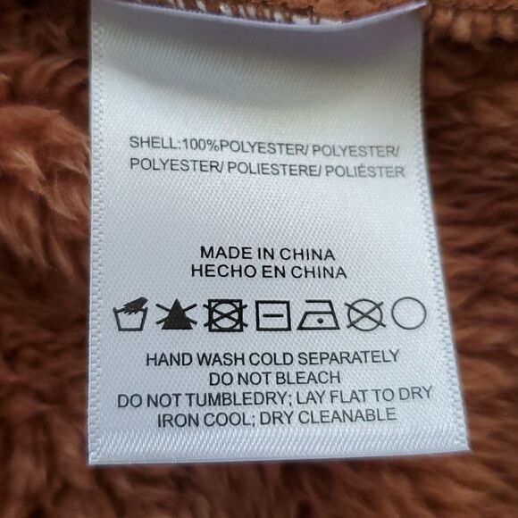 COLETTE ROSÉ Faux Sherpa Jacket - Picture 12 of 13